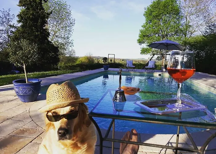 Gasthof Domaine Du Merlot Sainte-Sabine-Born